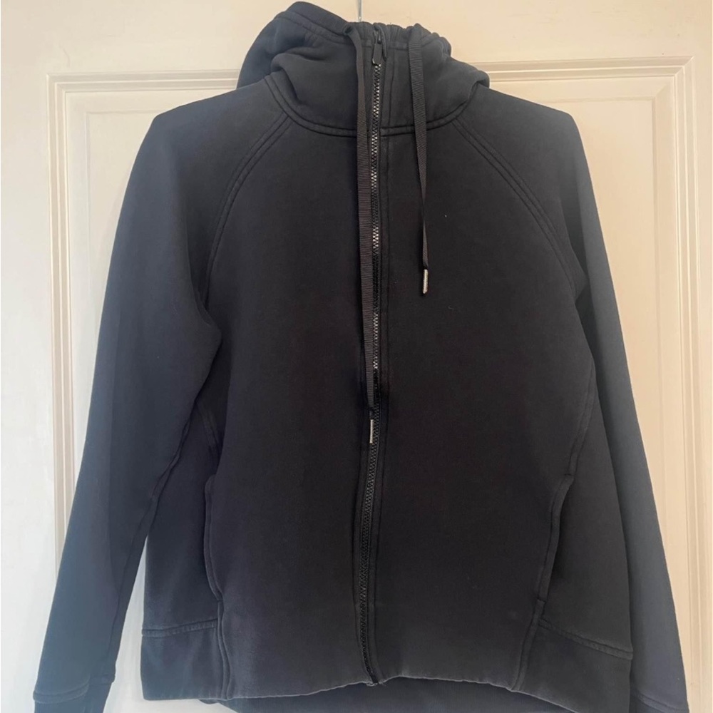 Lululemon oversized Black Zip-Up Hoodie